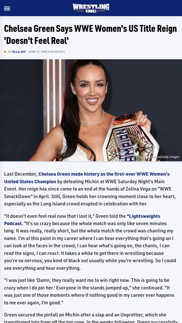 Chelsea Green’s Epic US Title Run: Unreal!