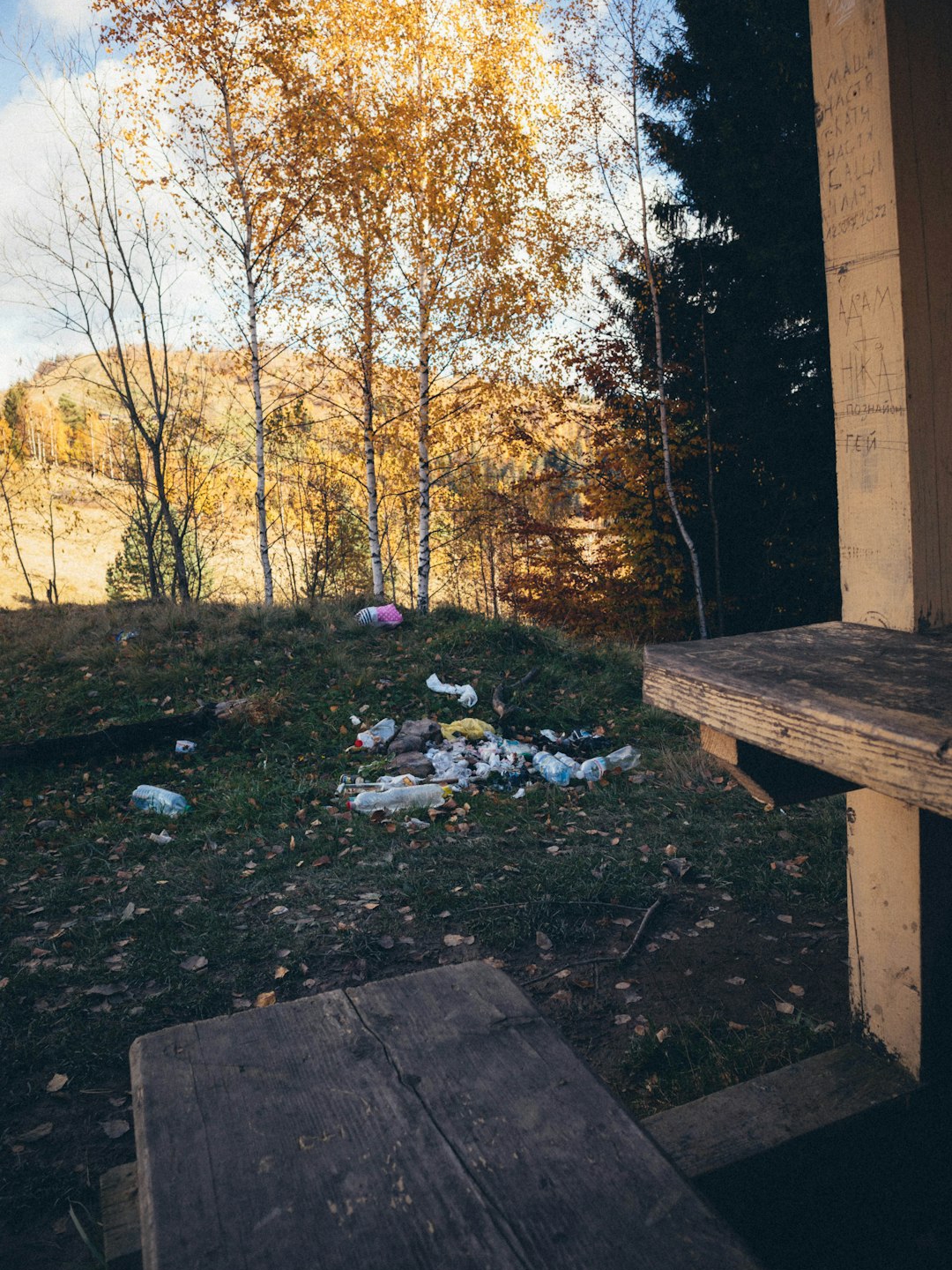 do you pick up trash on the trail?