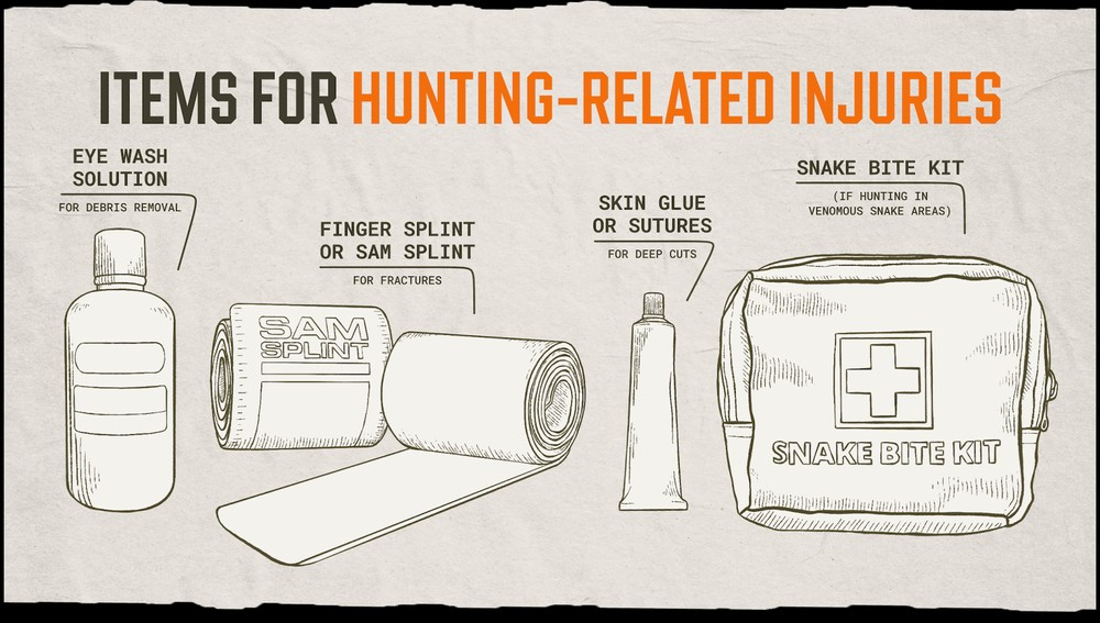 What's in my hunting emergency kit? 🩹