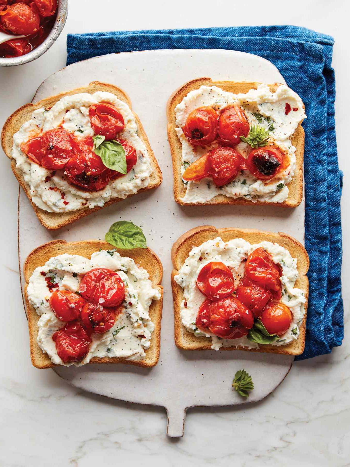 Ricotta Obsession: Tomatoes, Balsamic, and Basil on Repeat 🍅