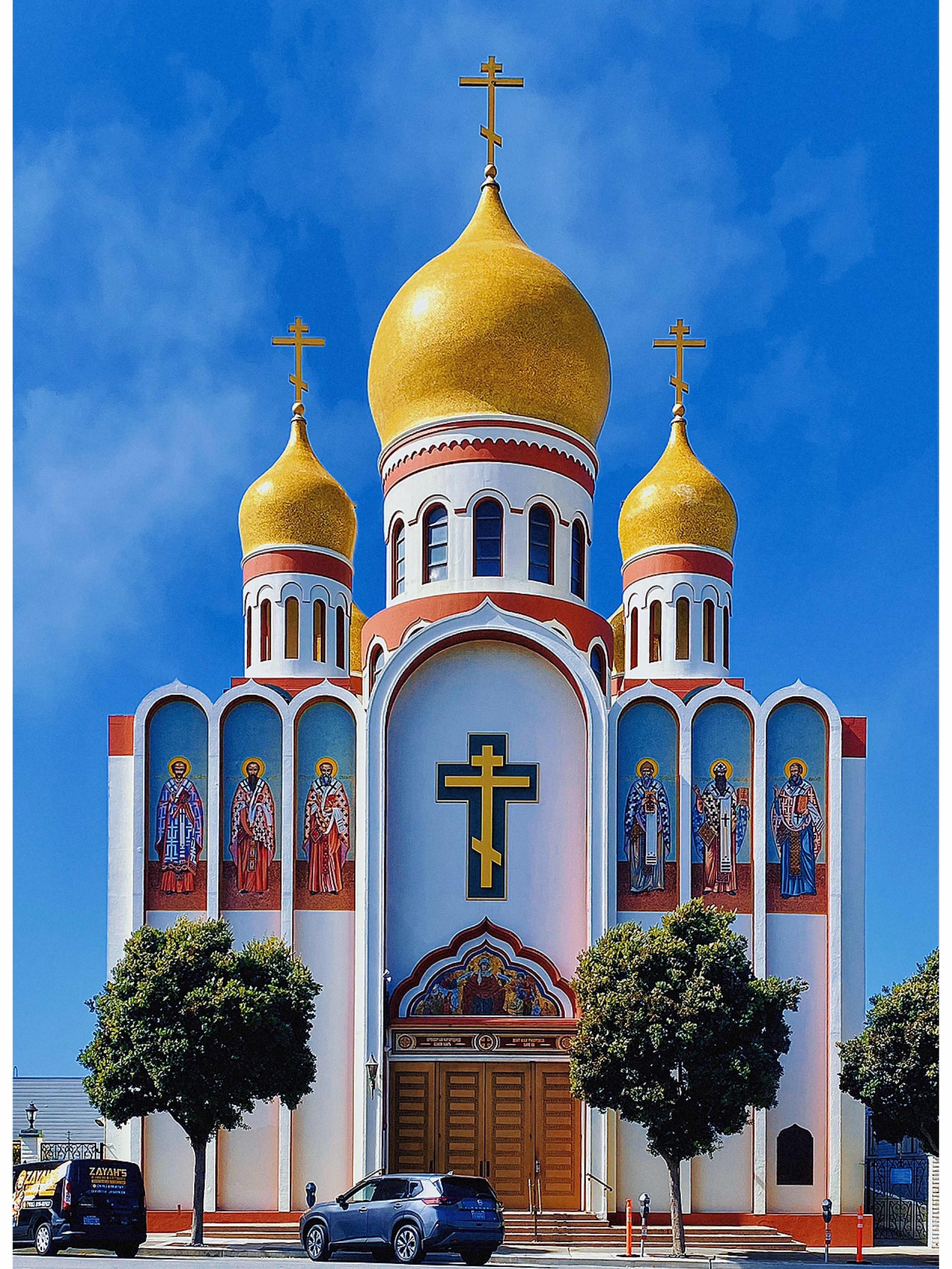 This is SF! Don’t miss this Holy Virgin Cathedral - Orthodox Church❤️
