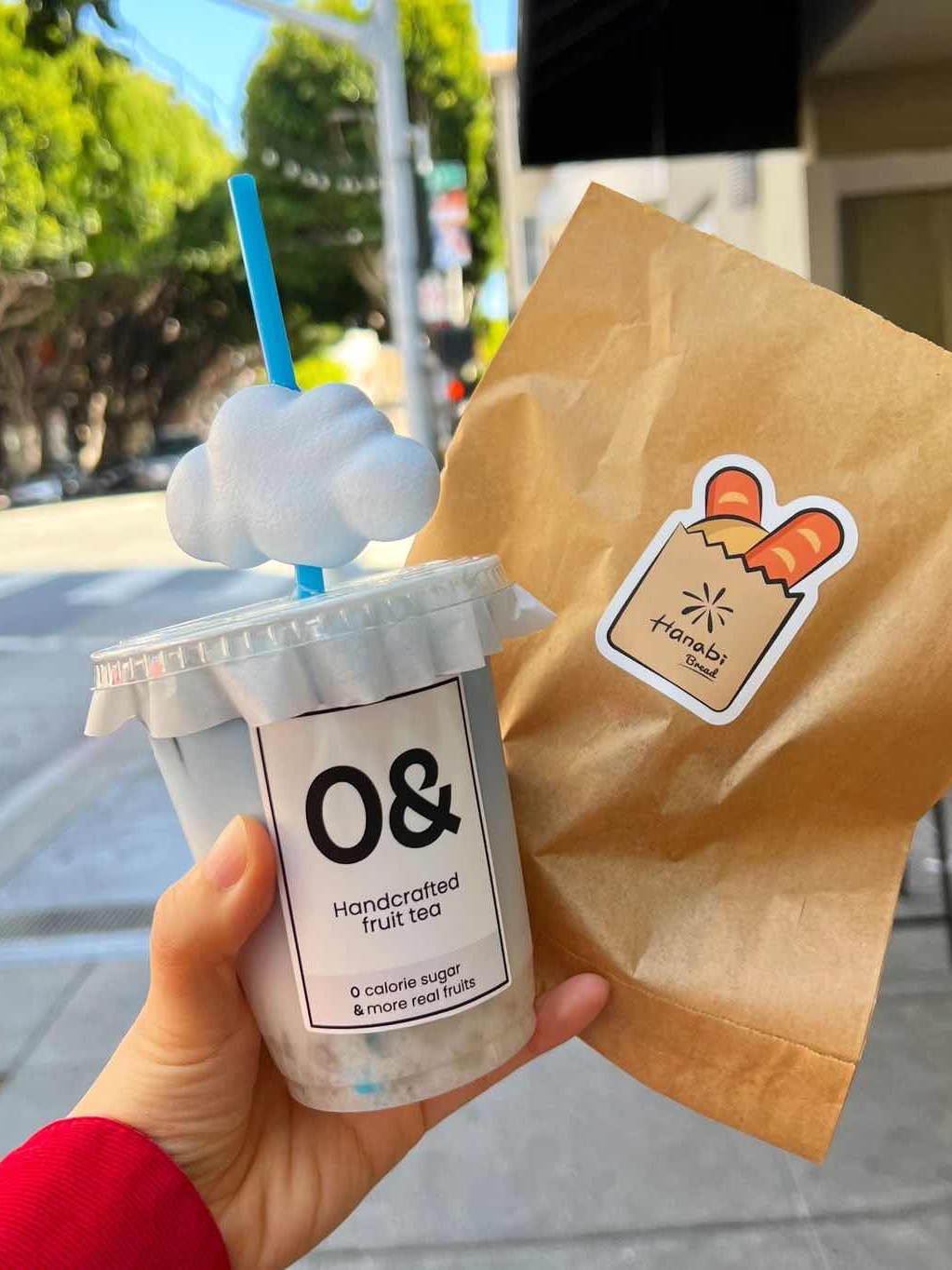 Drinking a Cup of Coconut Milk Cloud ☁️