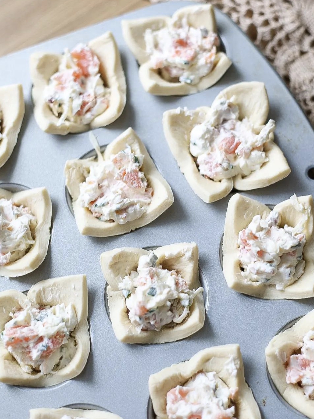 Amazing Mini Smoked Salmon Pies!