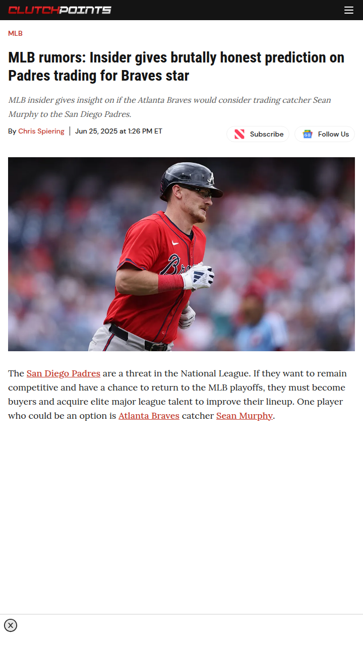 Could the Friars Land Sean Murphy?