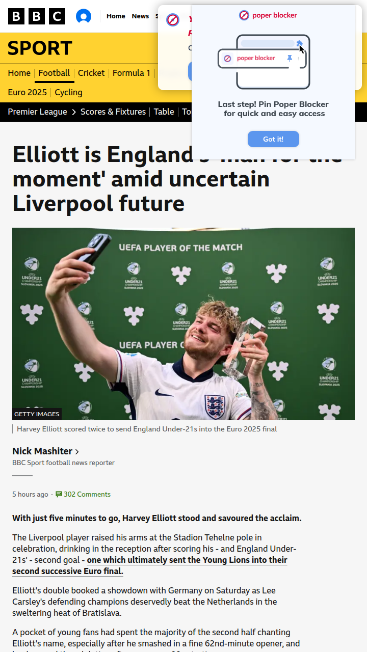 Elliott Magic Sends Young Lions to Final