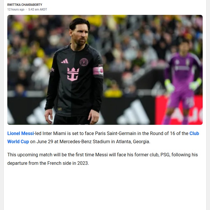 No Friends: Hakimi vs Messi Showdown