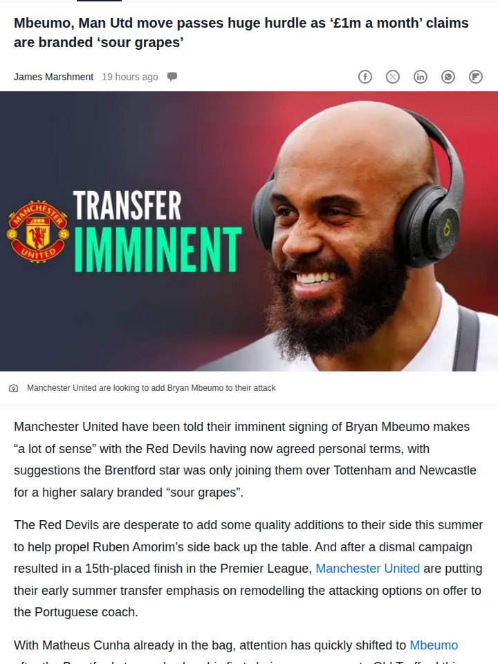 Mbeumo to United: Real Deal or Just Hype?