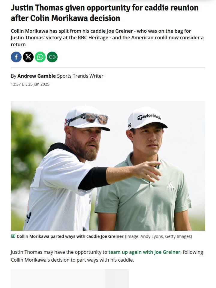 Could JT & Greiner Reunite for Another Run?