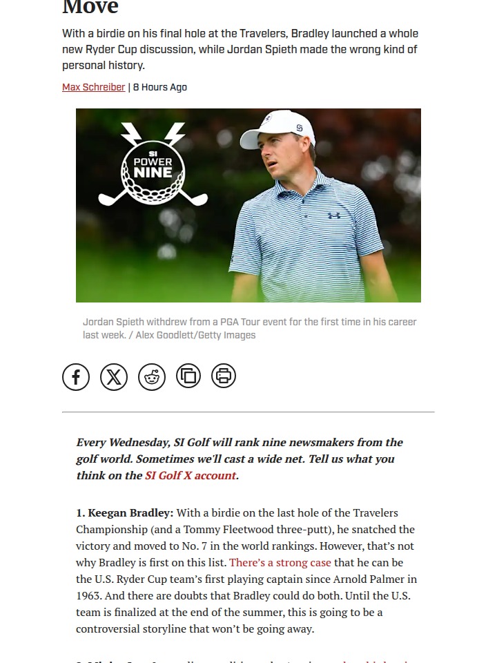 Keegan Bradley: Captain or Contender?