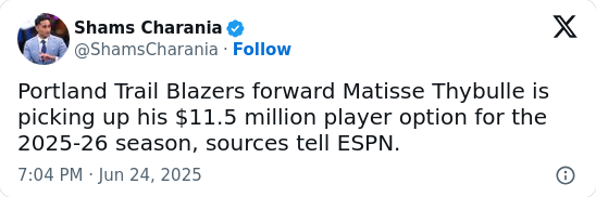 UW star staying with the Blazers!