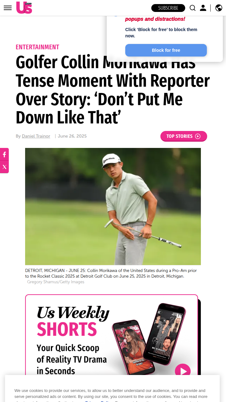 Morikawa vs. Media: Caddie Drama Heats Up