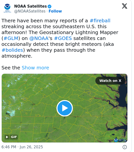Did You See That Fireball?!