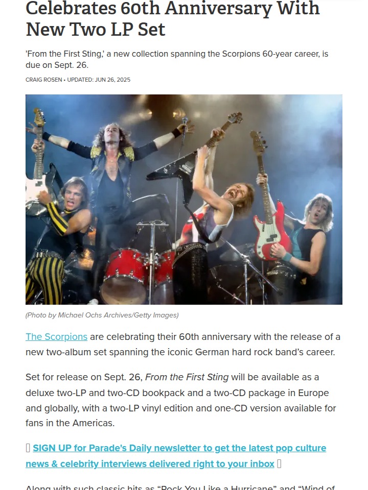 Scorpions' Vegas Drama & Unreleased Tracks! 🎸