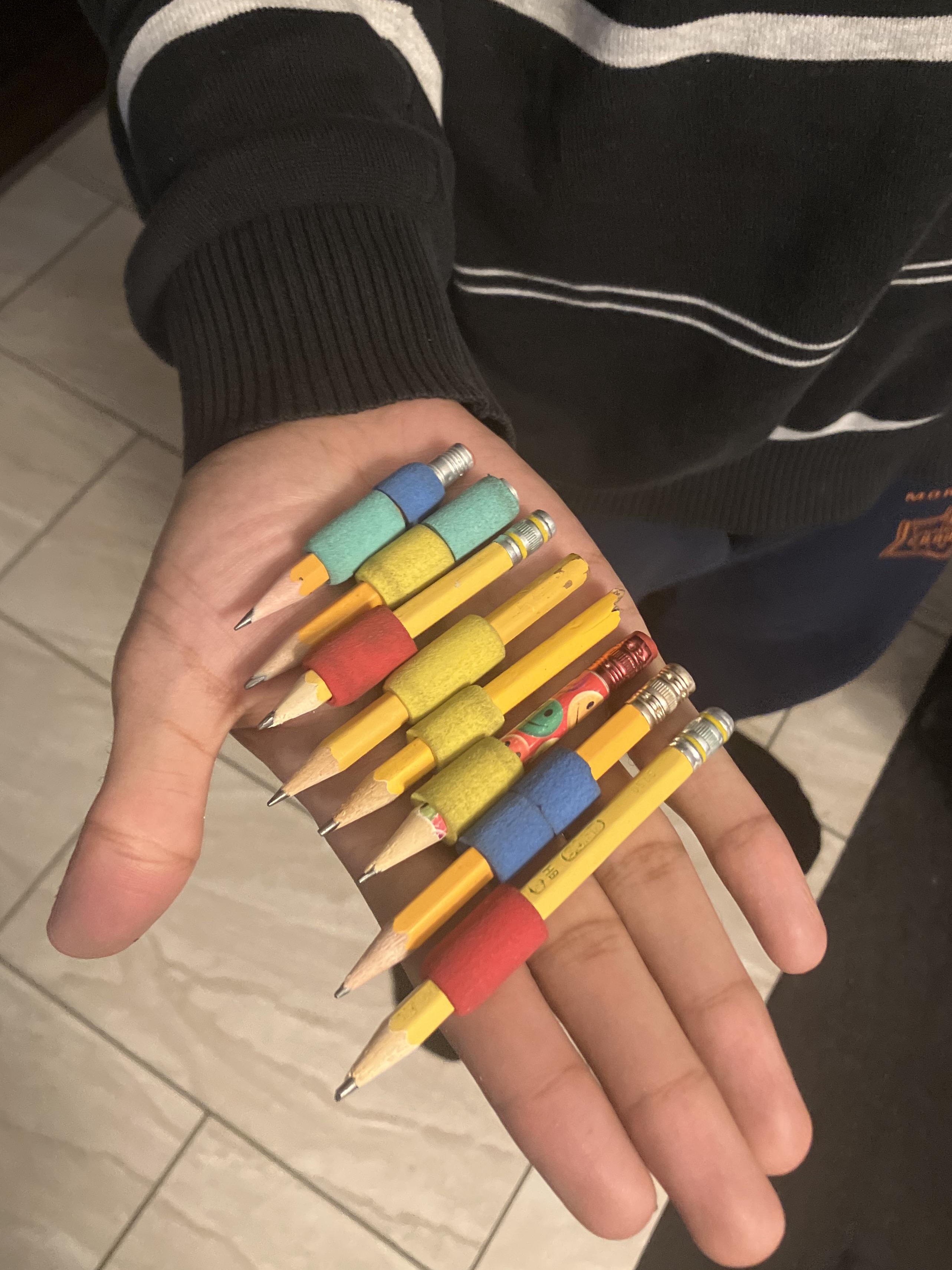 When students ask for a pencil…