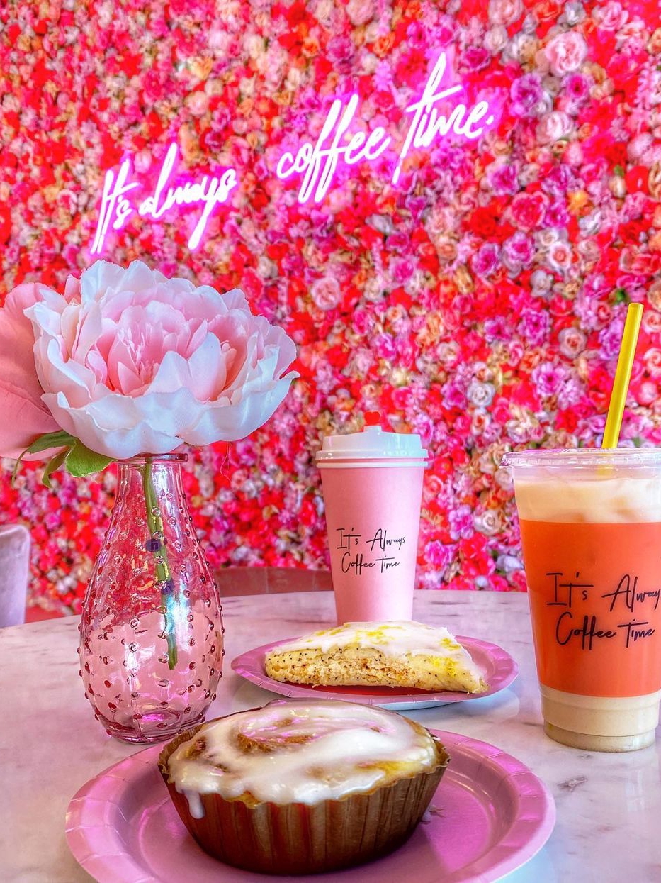 ✨ Pinkrose.cafe|La Mesa's Newest Gem for Coffee Lovers and Instagram Enthusiasts! ☕🌸