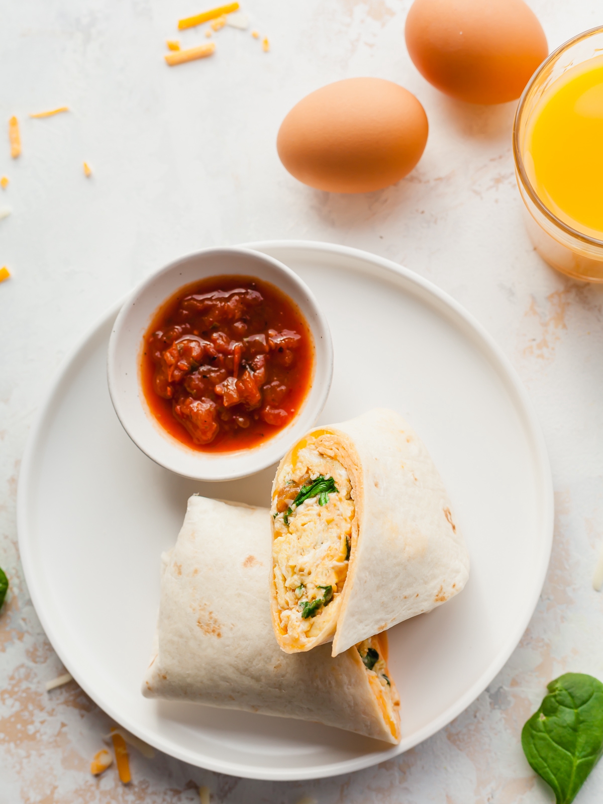 Five Minute Breakfast Burrito