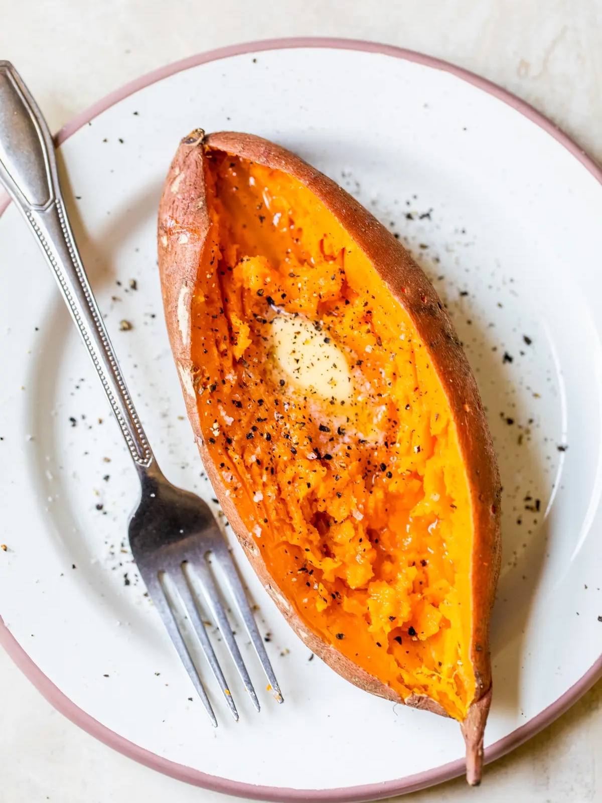 How to Microwave a Sweet Potato