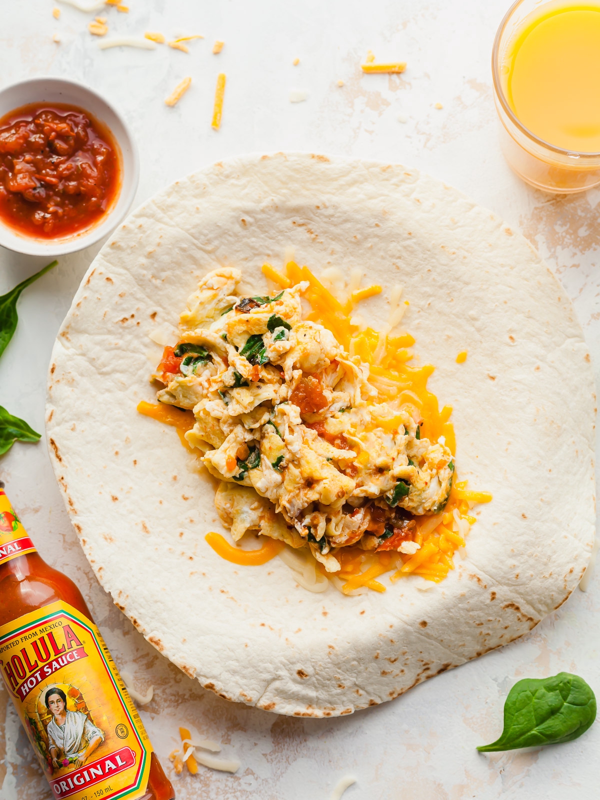 Five Minute Breakfast Burrito