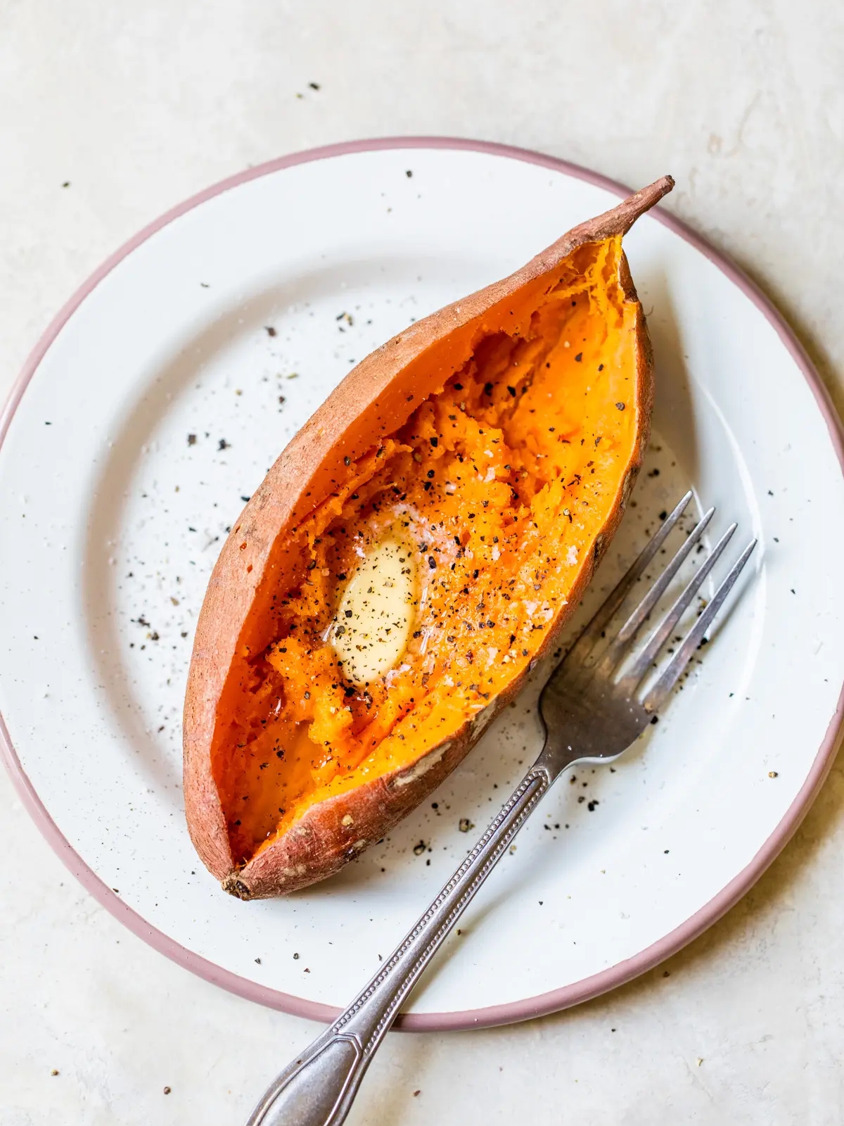 How to Microwave a Sweet Potato