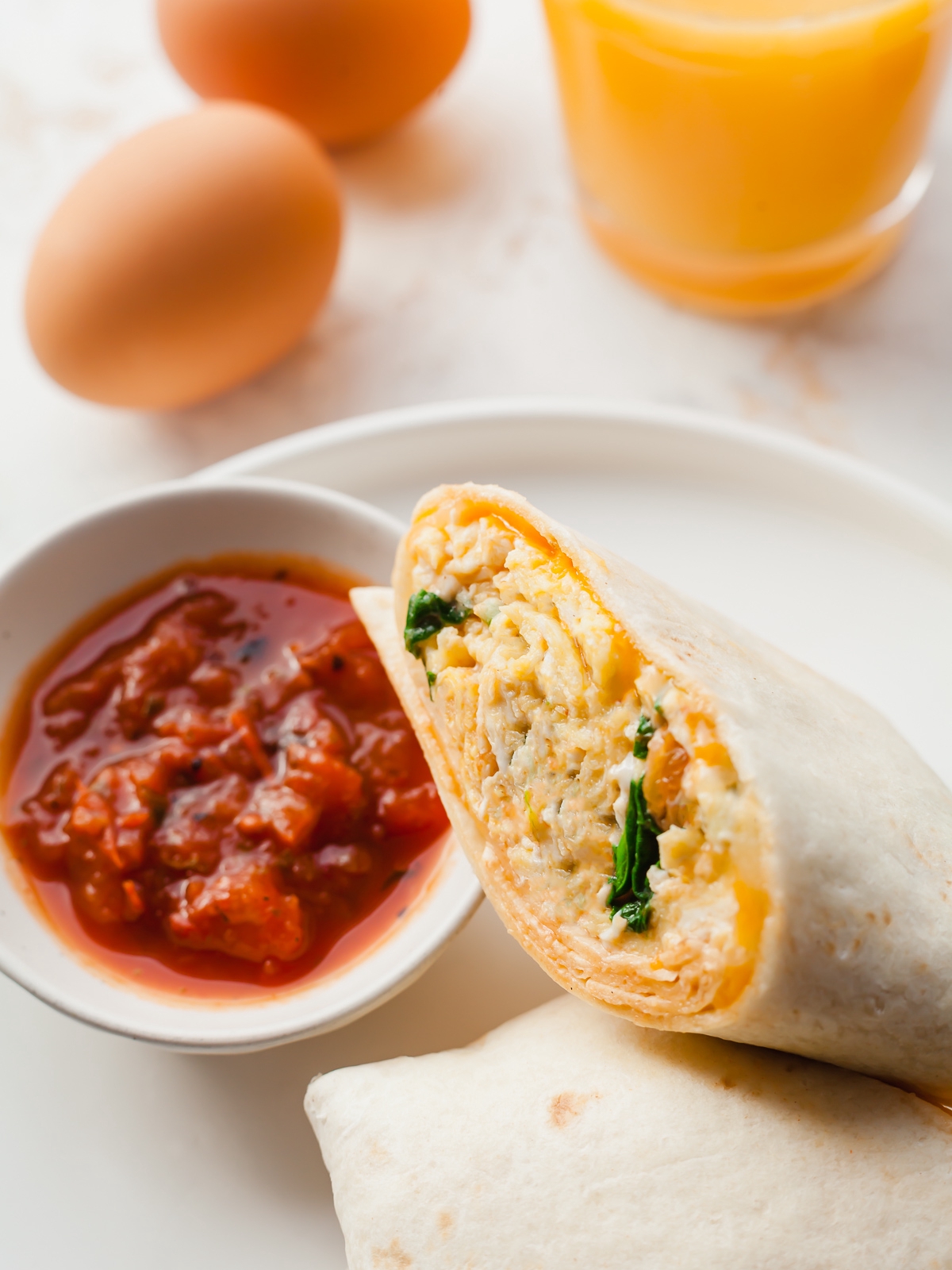 Five Minute Breakfast Burrito