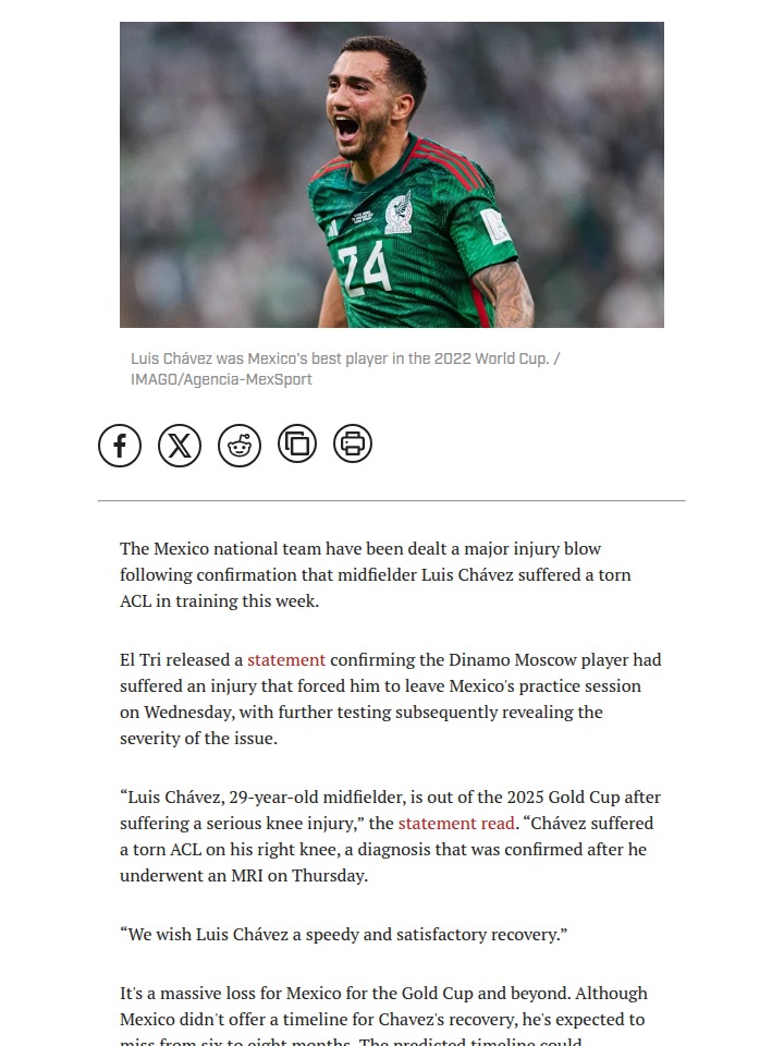 El Tri’s Midfield Maestro Out—What’s Next?
