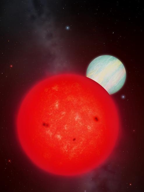 Tiny Star, Giant Planet?!