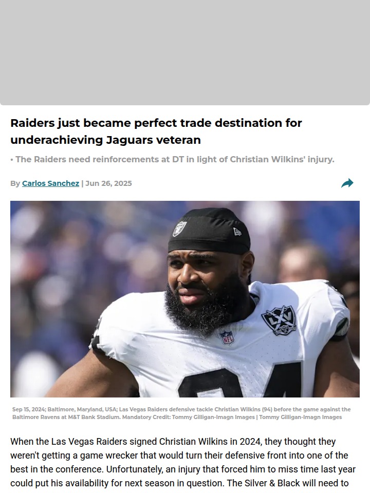 Could DaVon Hamilton Fill Wilkins’ Shoes?