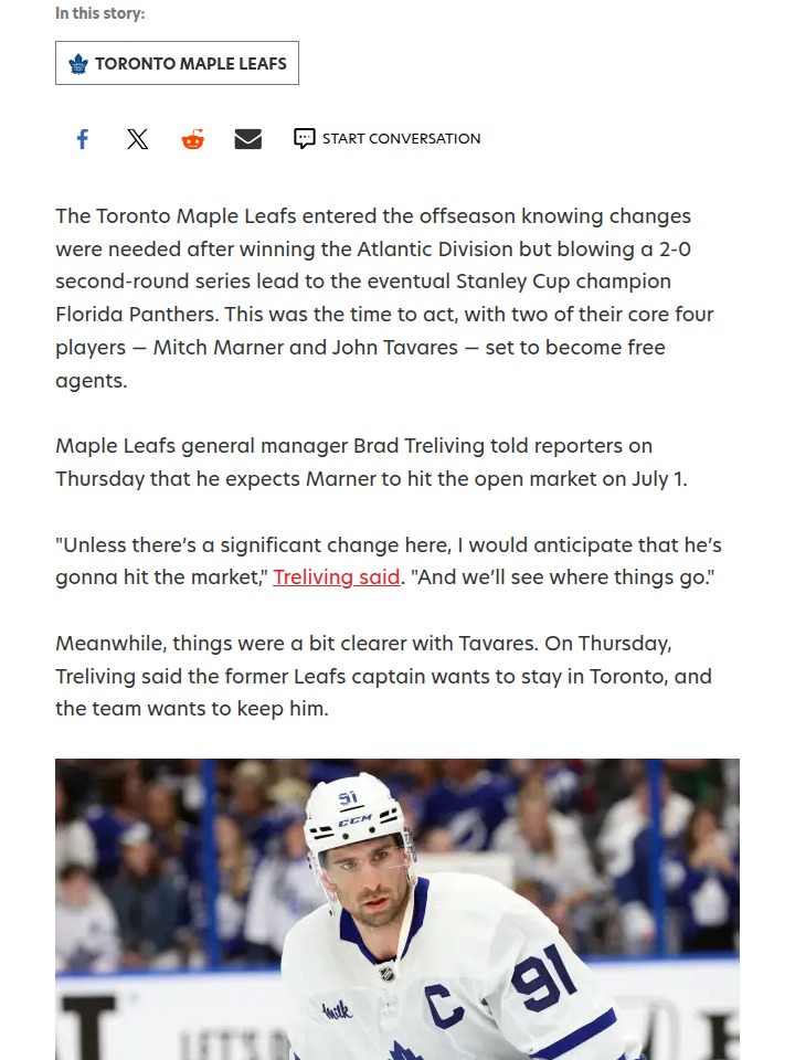 JT’s Hometown Discount: Leafs Future Bright?