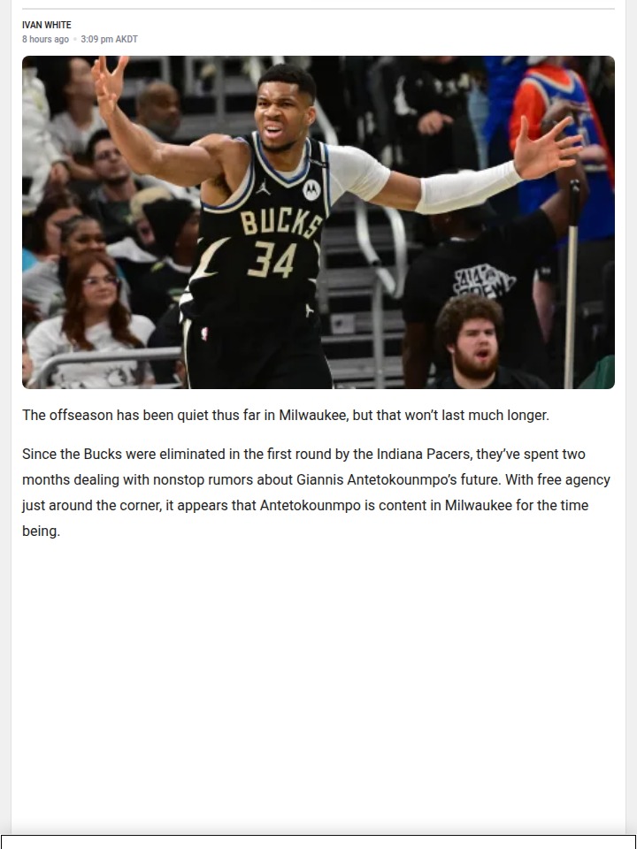 Will GTJ Ditch the Greek Freak for KD?