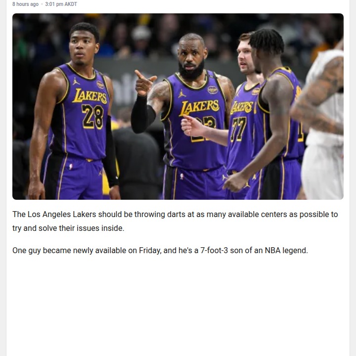 Should the Lakers Roll the Dice on Bol Bol?