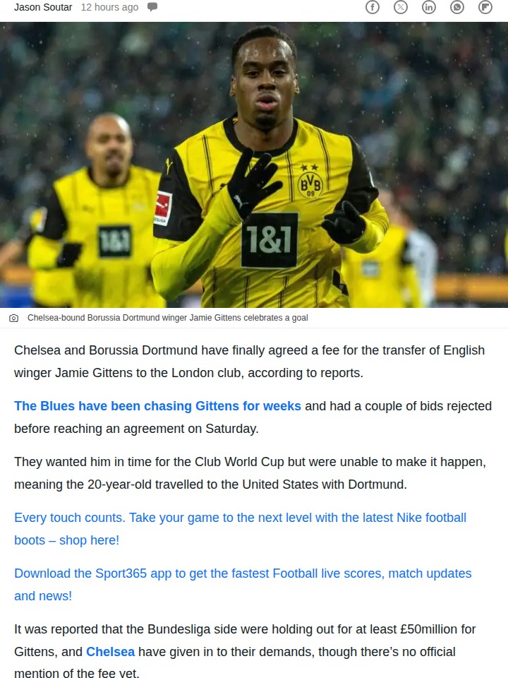 Chelsea Finally Land Bynoe-Gittens!