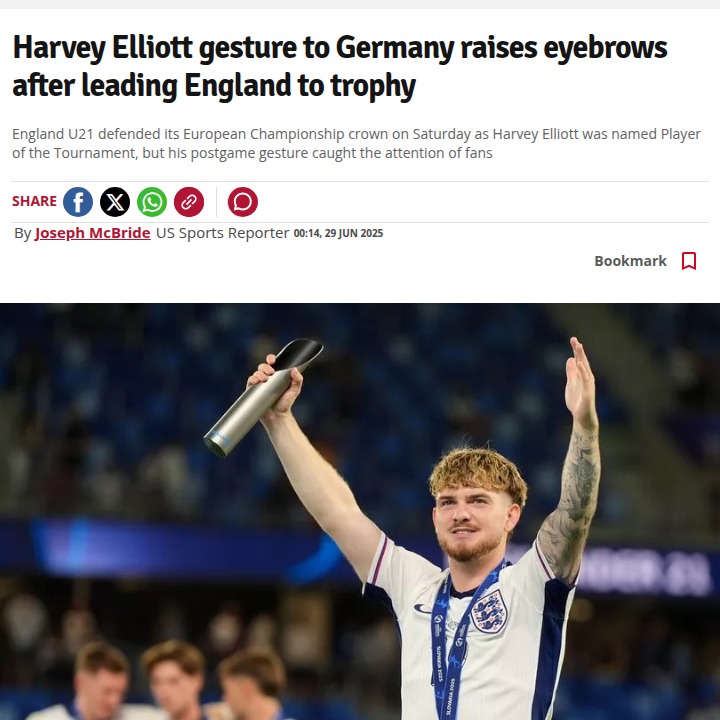 Elliott’s U21 Brilliance Sparks Germany Drama
