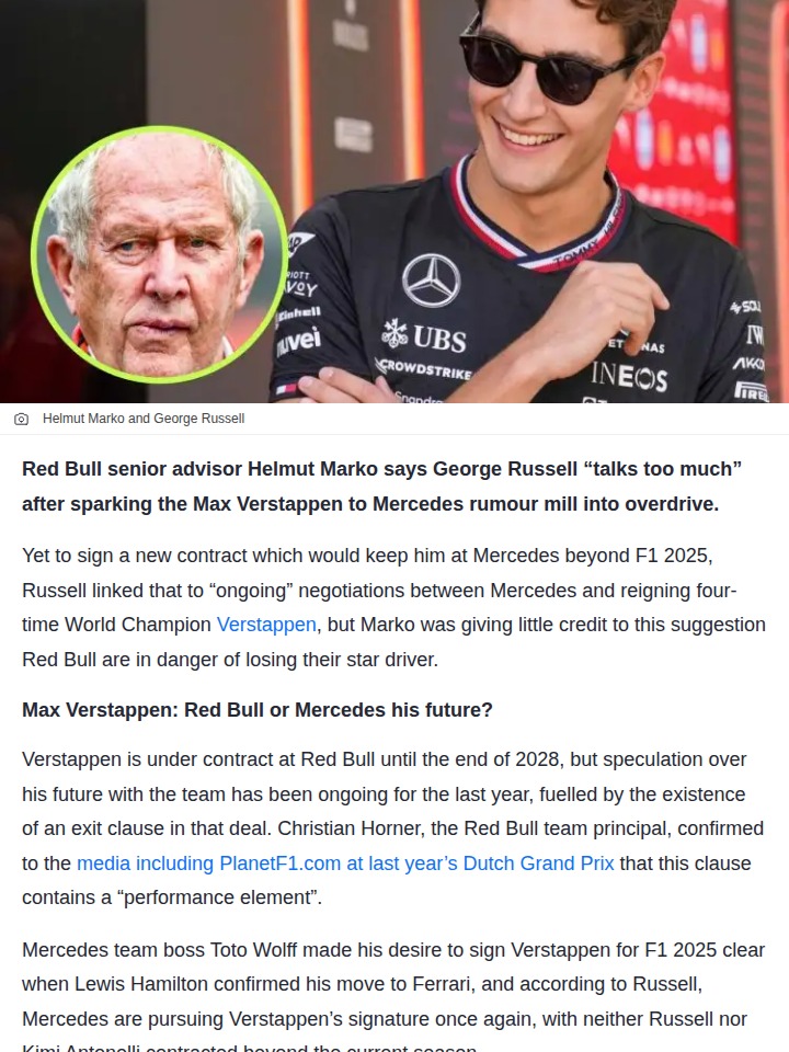 Russell Stirs the Pot: Mad Max to Merc?