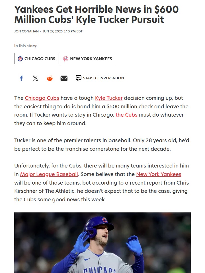 Cubs’ $600M Gamble: Tucker Staying Put?
