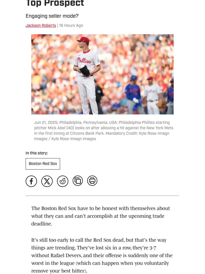 Chapman for Abel: Sox-Phils Blockbuster Brewing?