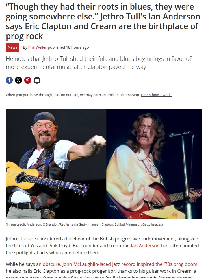 Clapton = Prog Rock’s Secret Origin? 🎸