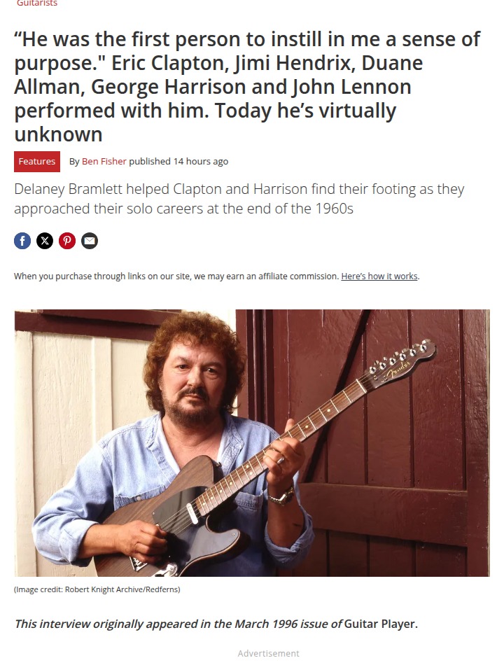 Delaney Bramlett: The Secret Legend? 🎸