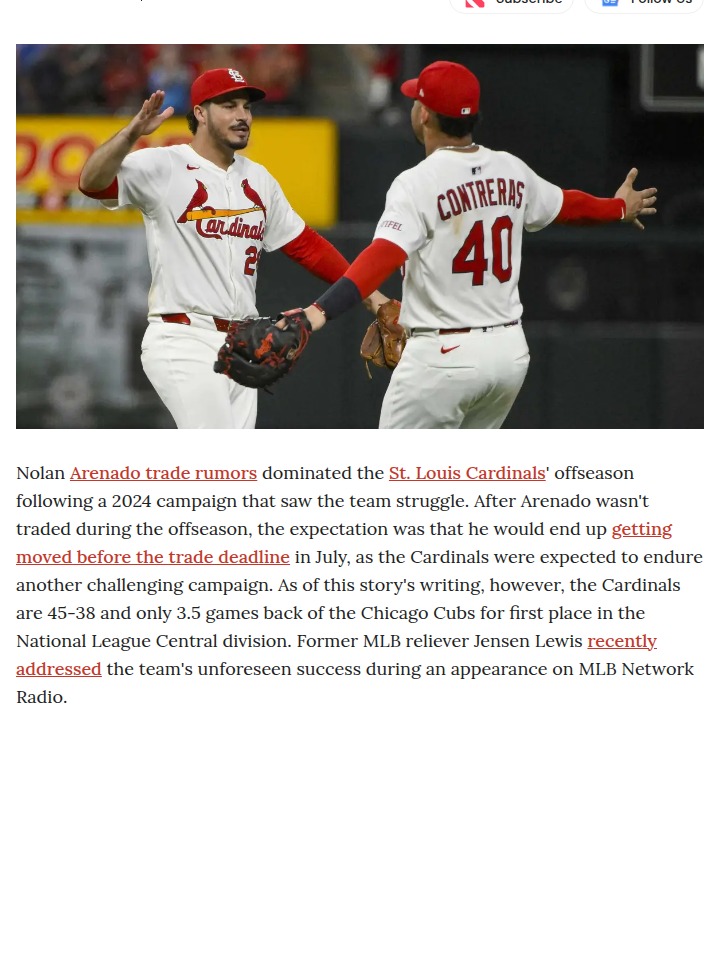 Cardinals Flip the Script in NL Central