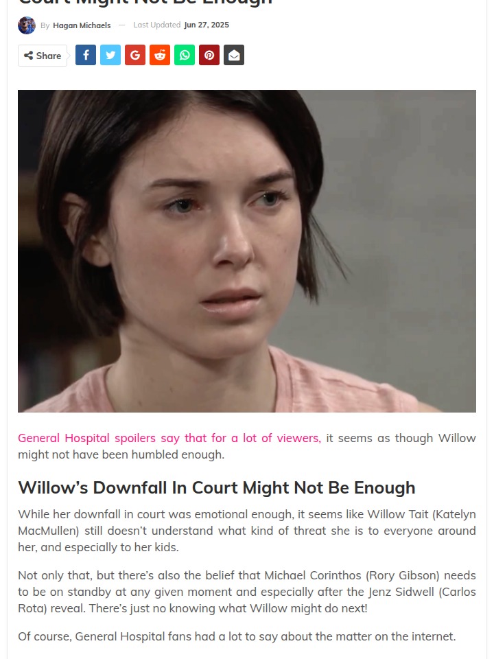 Willow’s Court Loss: Was It Enough? 🤔