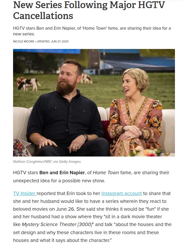 Ben & Erin’s Wild Movie Night Pitch 🍿