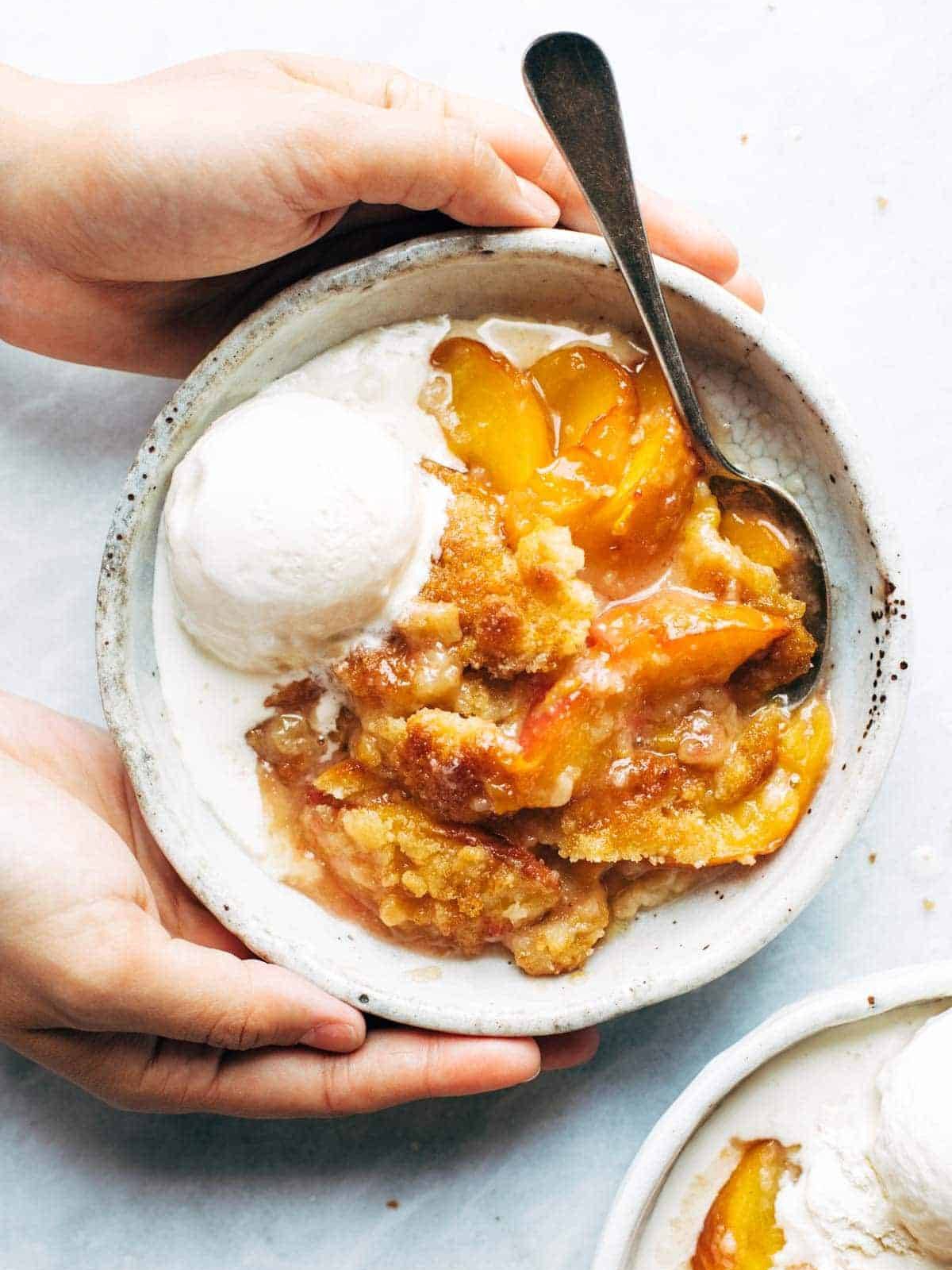 This Peach Cobbler Recipe Never Fails Me