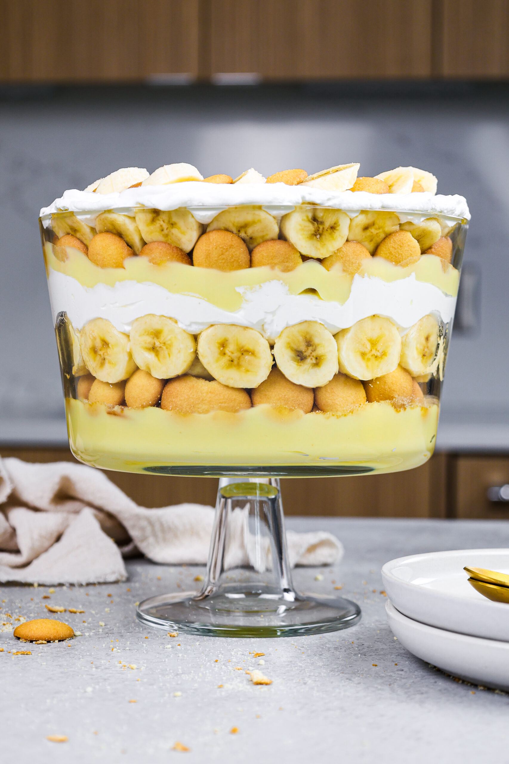An easy recipe for Banana Pudding Trifle 🧁