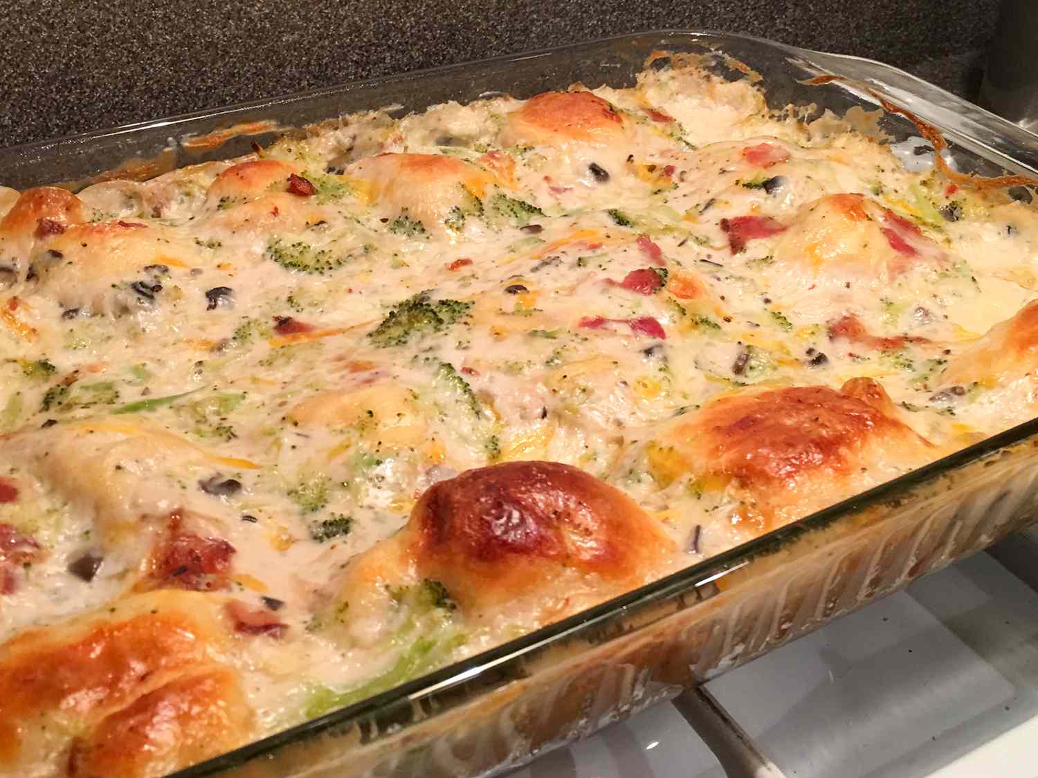 This Buttery Croissant Chicken Bake Feeds My Whole Family