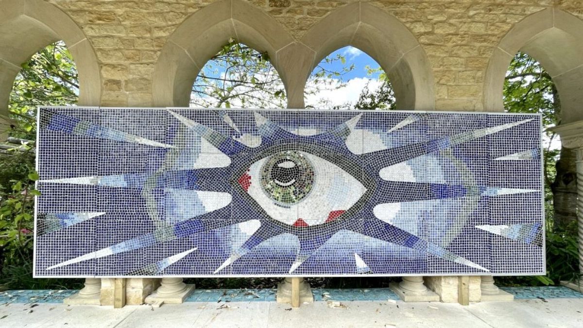 Lennon’s Pool Watched Back: The Psychedelic Eye Mosaic Resurfaces