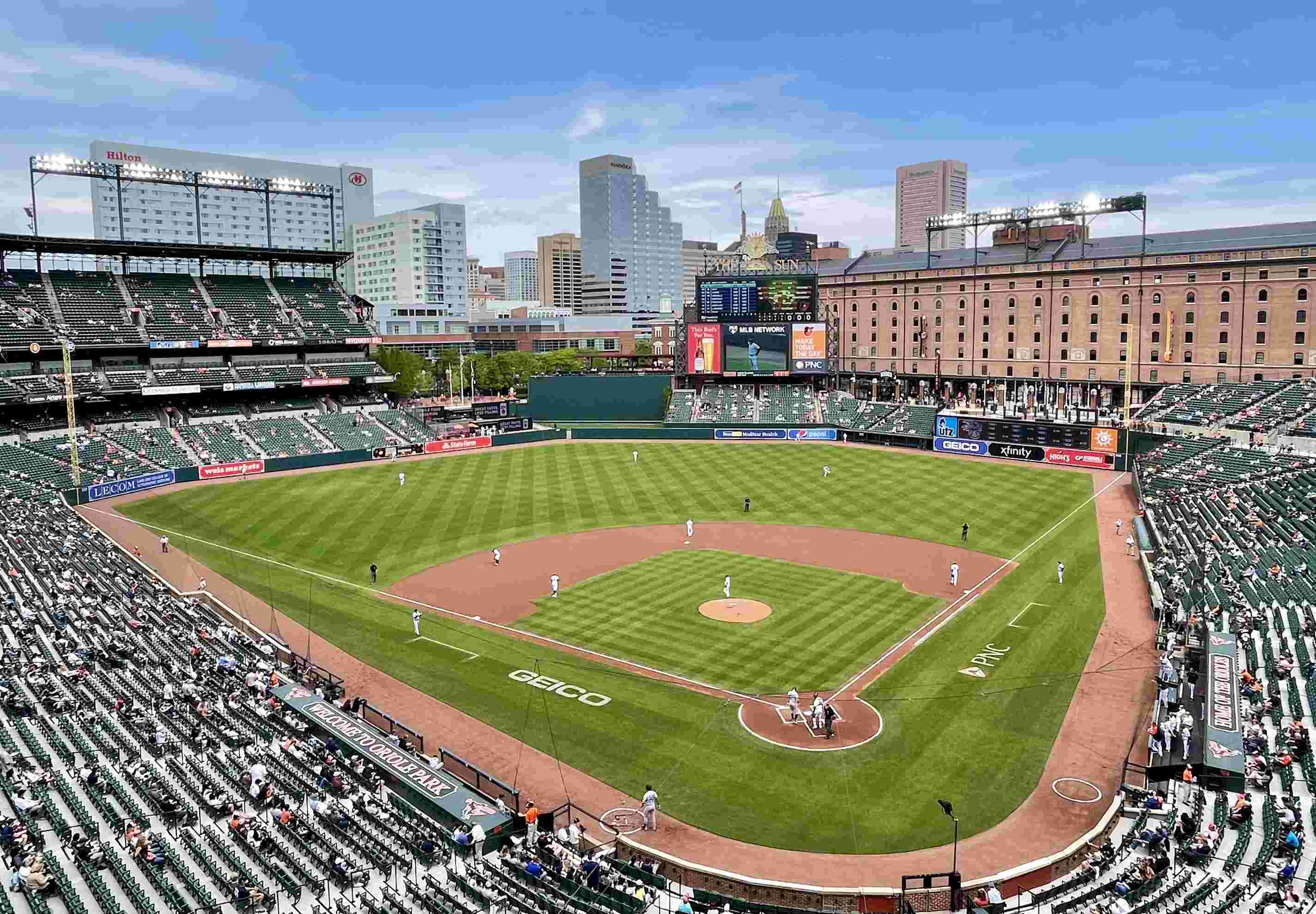 Camden Yards regular— sharing my go-to sections