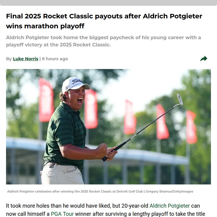 Potgieter Outlasts Greyserman in Epic Playoff