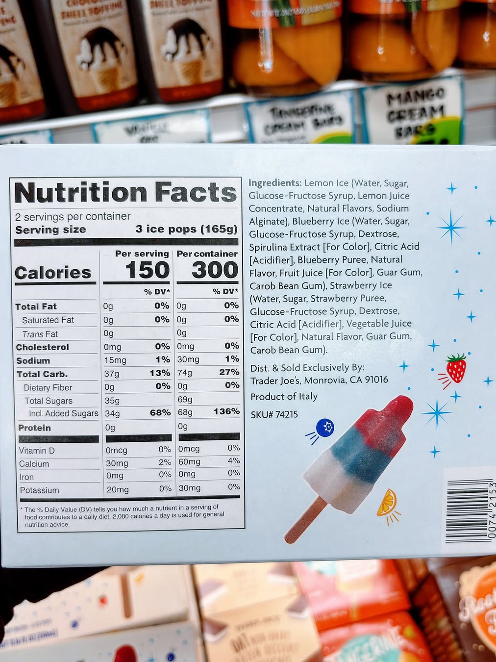Trader Joe’s Ice Pops Are Back!