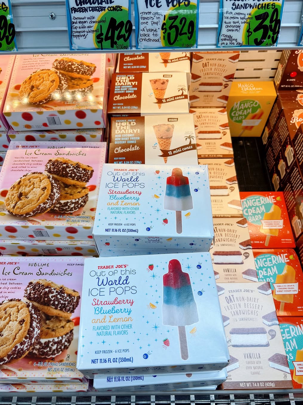 Trader Joe’s Ice Pops Are Back!