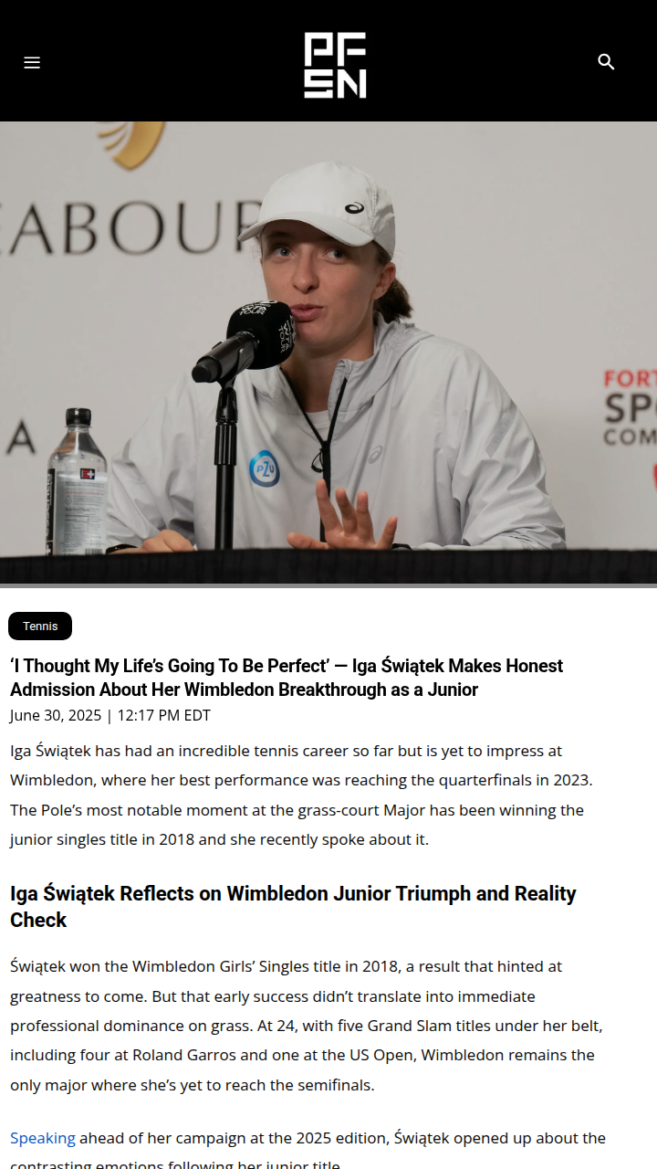 Świątek’s Wimbledon Hurdle: Will 2025 Be Her Year?