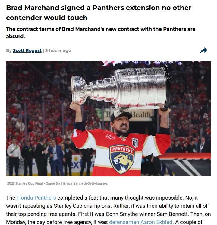Panthers Bet Big on 'The Rat' at 37!